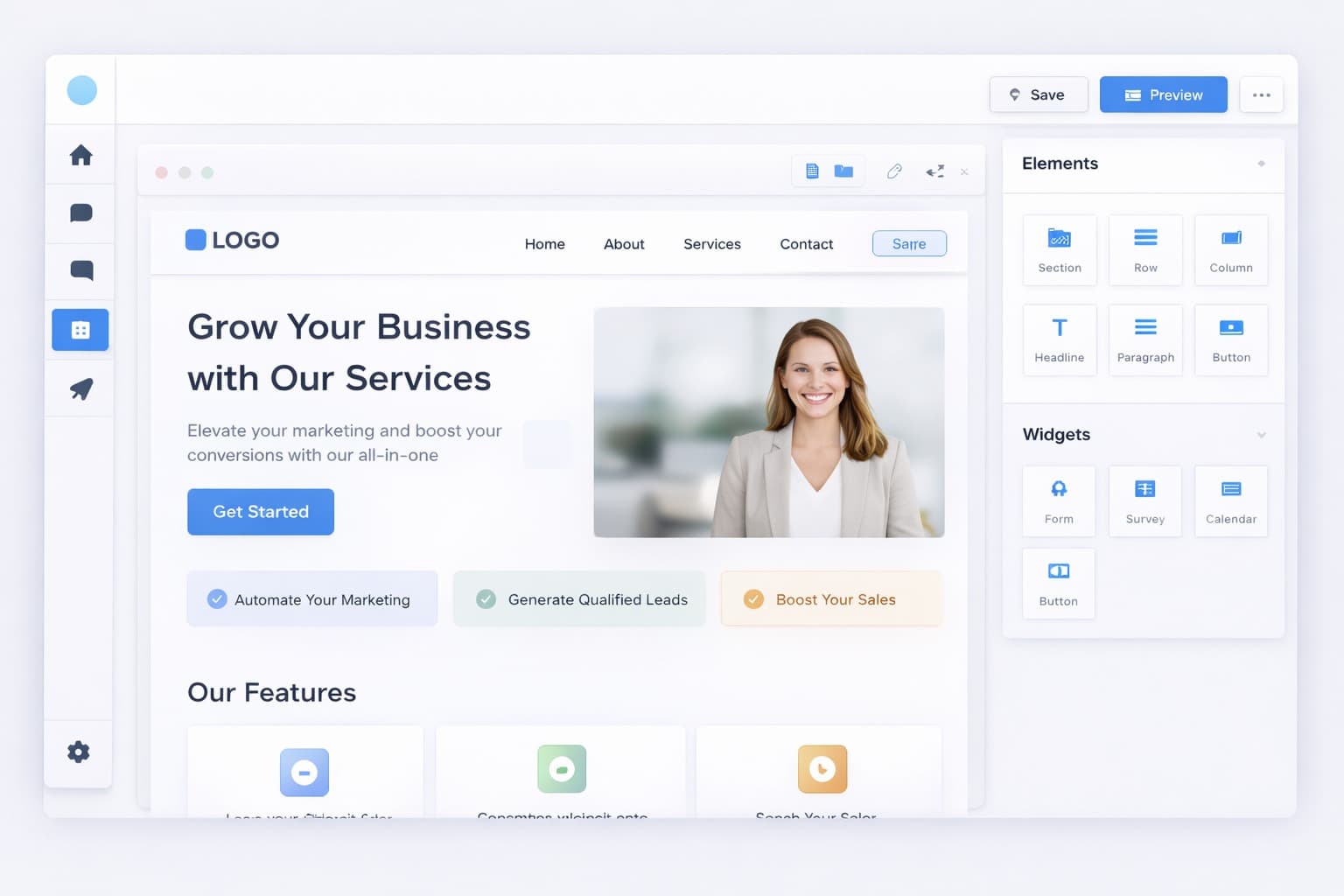 FUNNELS & LANDING PAGES